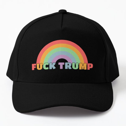 "Fuck Trump" Rainbow Hat